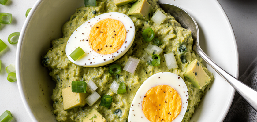 Four-Ingredient Avocado Egg Salad
