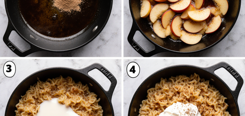 Four-Ingredient German Apple Spaetzle Dessert
