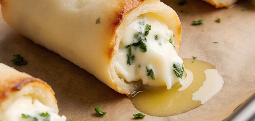 Four-Ingredient Lebanese Cheese Rolls