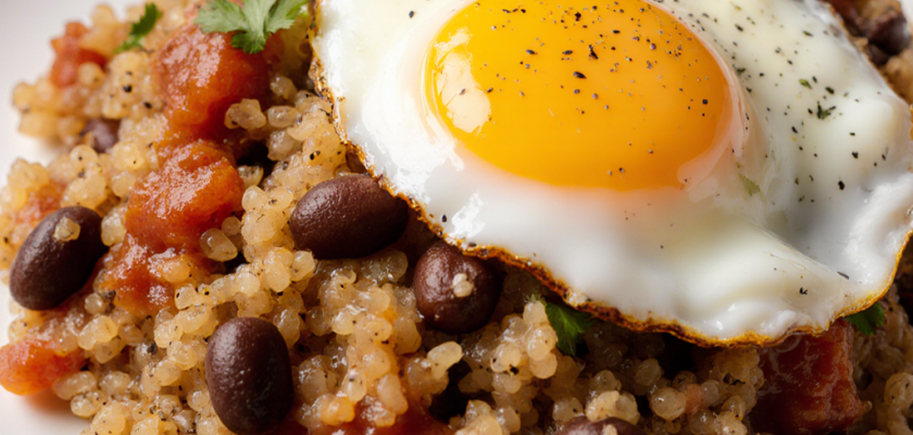 Four-Ingredient Mexican Breakfast Quinoa