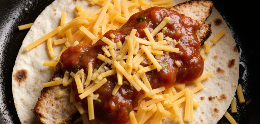 Four-Ingredient Mexican Quesadillas