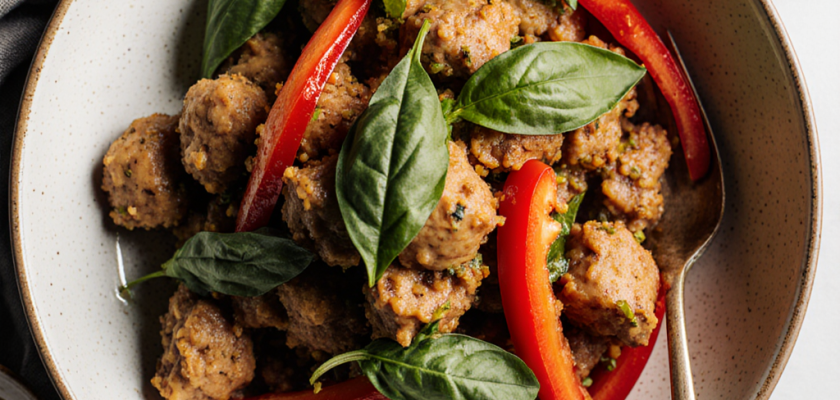Four-Ingredient Thai Basil Chicken Stir-Fry