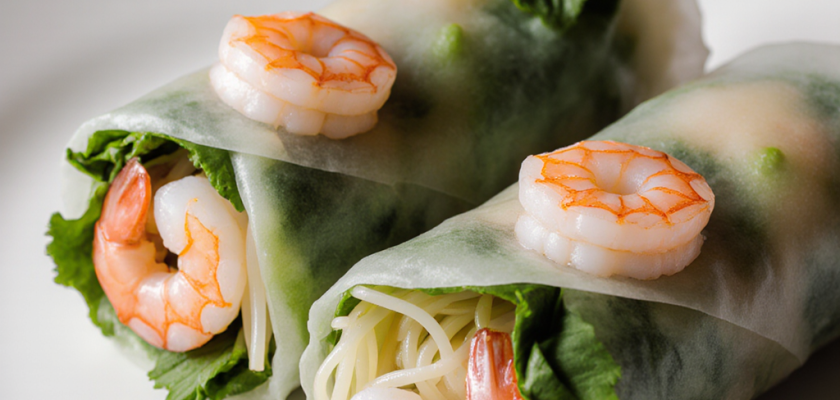 Four-Ingredient Vietnamese Spring Rolls