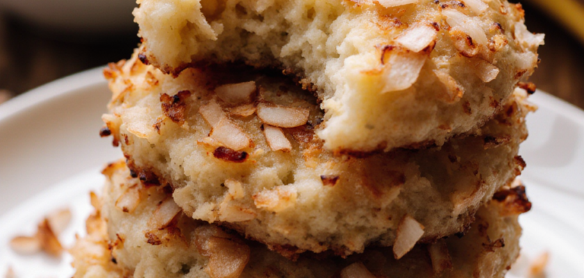 Four-Ingredient Coconut Banana Fritters