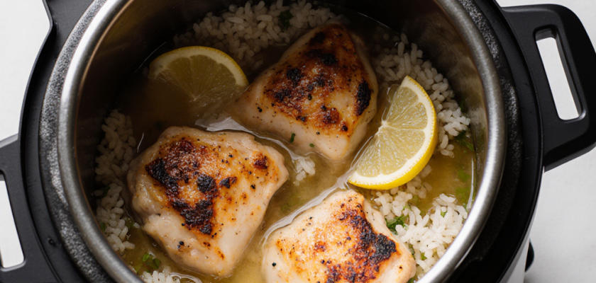Four-Ingredient Greek Lemon Chicken Stew