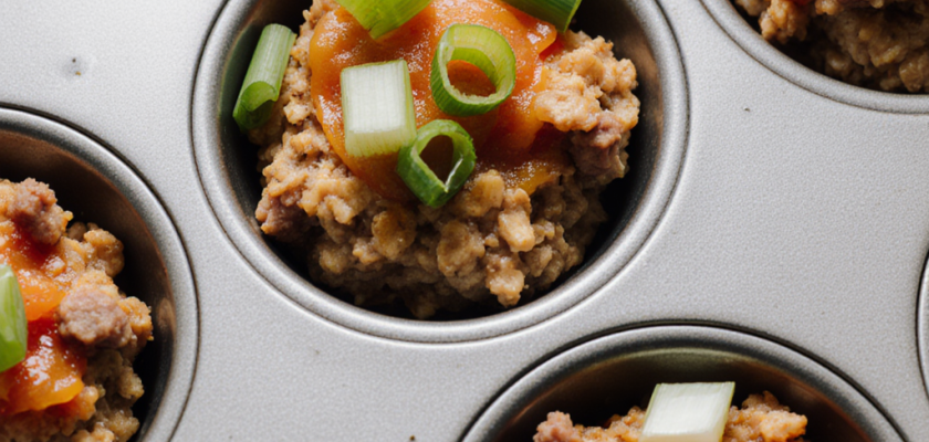 Four-Ingredient Korean Savory Oatmeal Cups