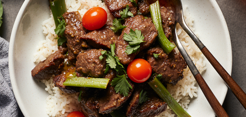 Four-Ingredient Lemongrass Beef Stir-Fry
