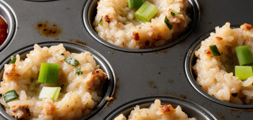 Four-Ingredient Scallion and Ginger Rice Nests