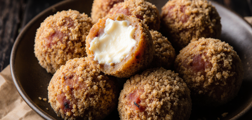 Four-Ingredient Smoked Cheese Balls