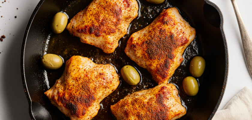 Four-Ingredient Spanish Paprika Chicken