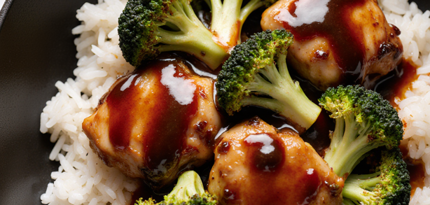 Four-Ingredient Teriyaki Chicken Stir-Fry