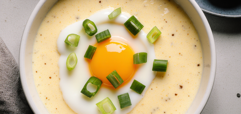 Four-Ingredient Vietnamese Savory Coconut Egg Pudding