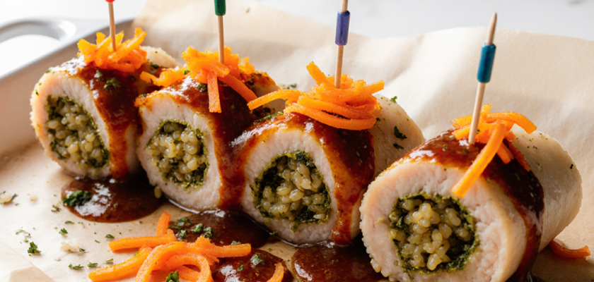 Four-Ingredient Brazilian Chicken Rolls