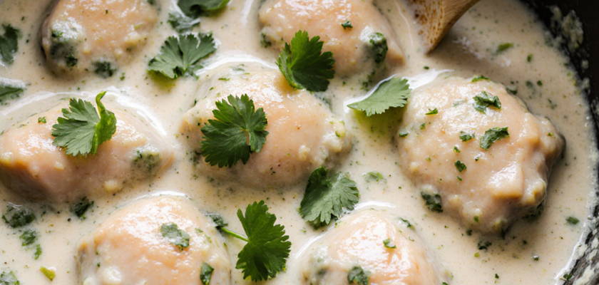 Four-Ingredient Coconut Lemongrass Chicken