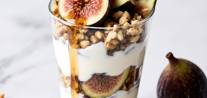Four-Ingredient Fig and Yogurt Parfait