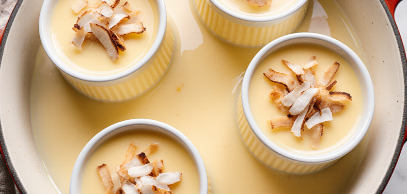 Four-Ingredient Flan de Coco