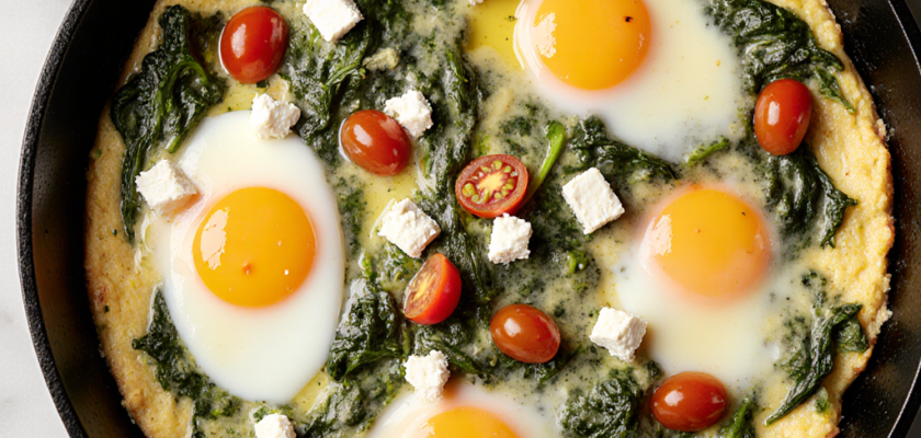 Four-Ingredient Greek Frittata