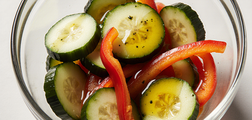 Four-Ingredient Greek Pickled Vegetables