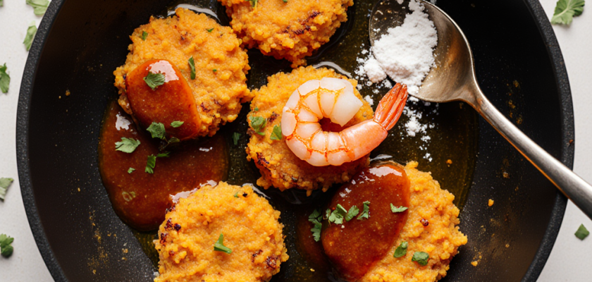 Four-Ingredient Korean Sweet Potato Fritters