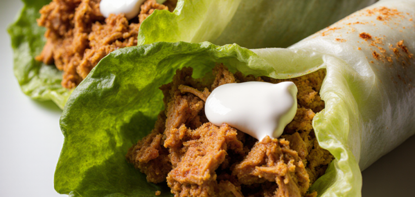 Four-Ingredient Masala Chicken Rolls