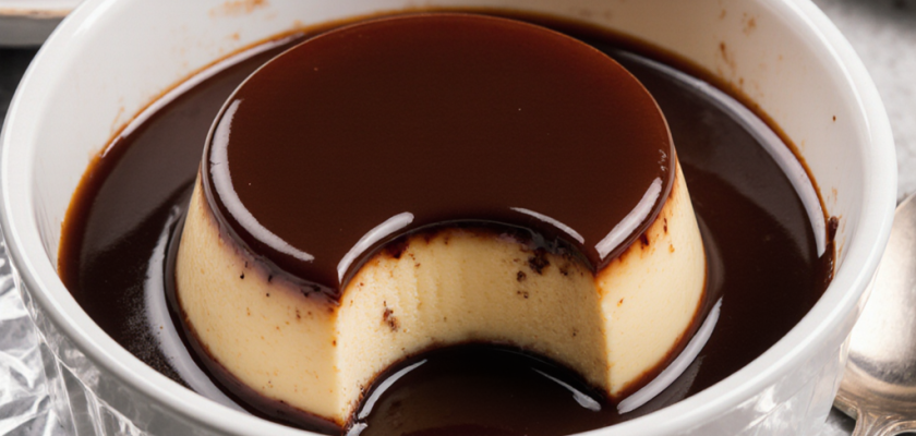 Four-Ingredient Mexican Chocolate Flan