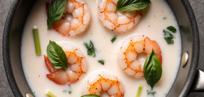 Four-Ingredient Thai Poached Shrimp Bites