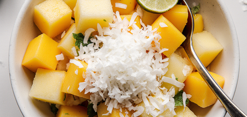 Four-Ingredient Tropical Fruit Salad