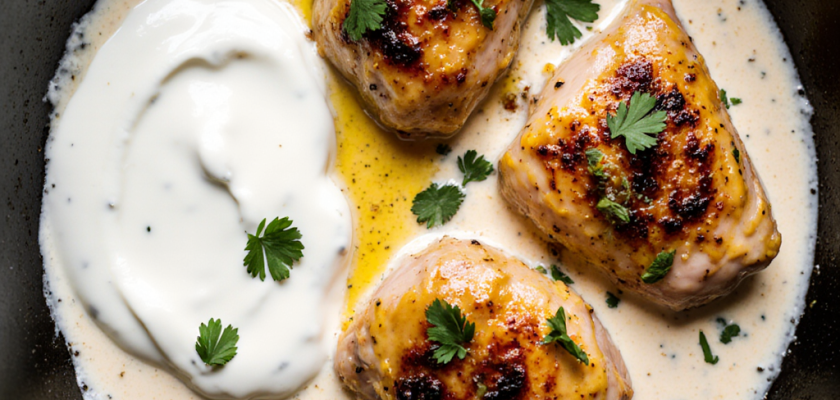 Four-Ingredient German Marinated Chicken