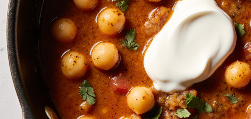 Four-Ingredient Moroccan Breakfast Stew