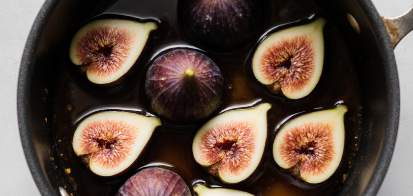 Four-Ingredient Poached Fig Delight