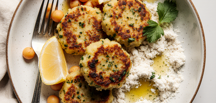 Four-Ingredient Spanish Chickpea Fritters