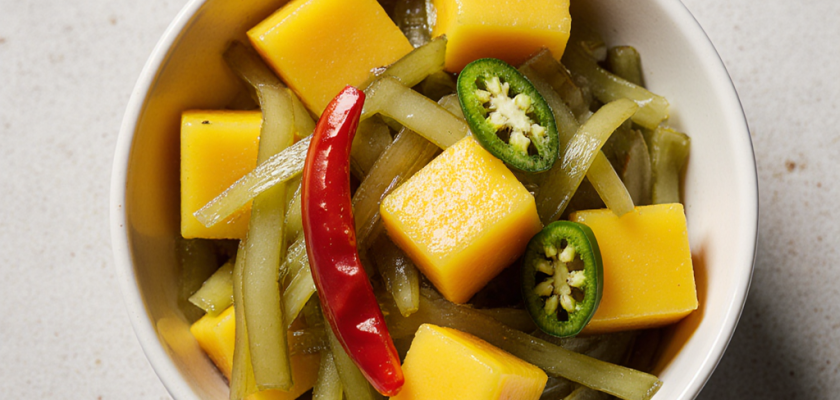 Four-Ingredient Thai Pickled Mango Bites