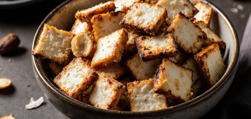 Four-Ingredient Thai Smoked Coconut Crisps