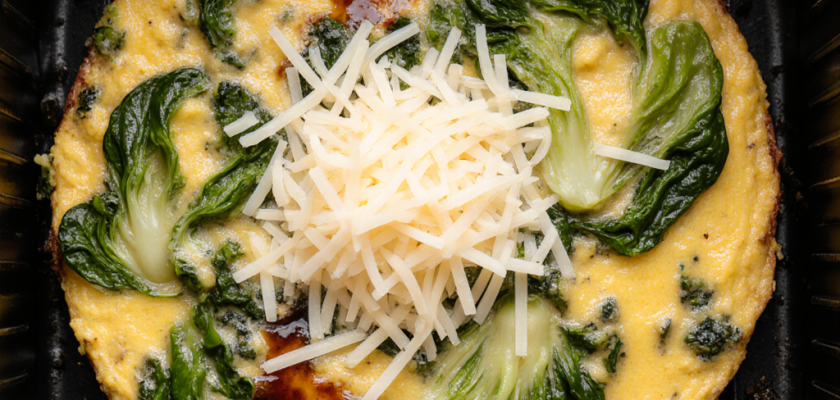 Four-Ingredient Asian Vegetable Frittata