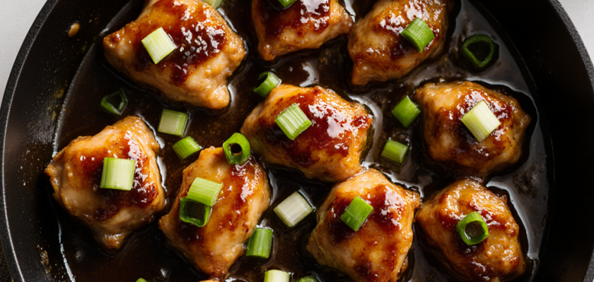 Four-Ingredient Braised Soy Chicken Bites