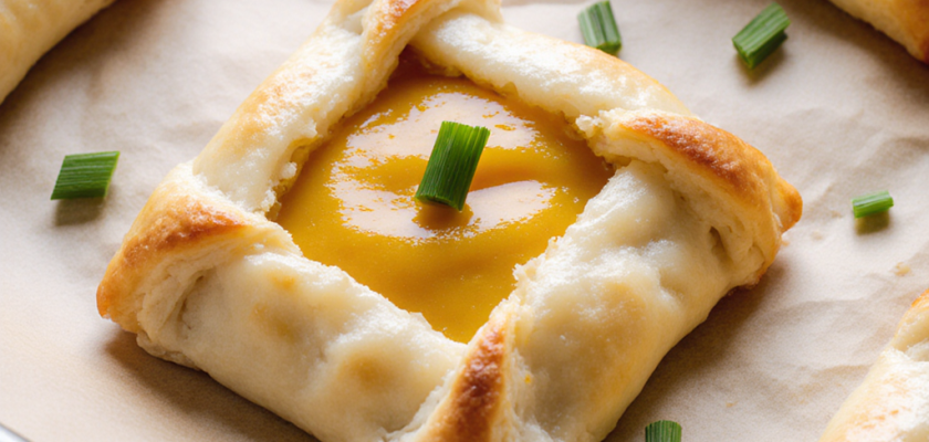 Four-Ingredient German Cheese Puff Pastries
