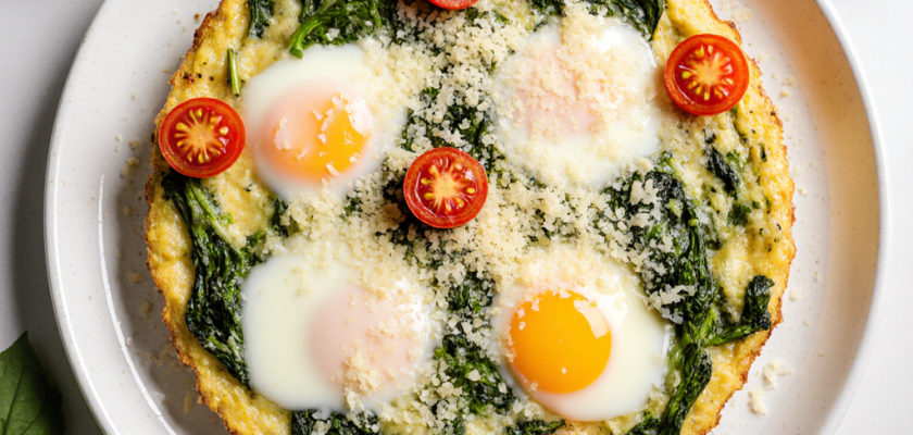 Four-Ingredient Italian Air-Fried Frittata