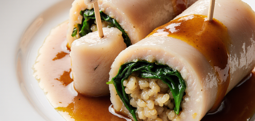 Four-Ingredient Lebanese Chicken Roll-Ups