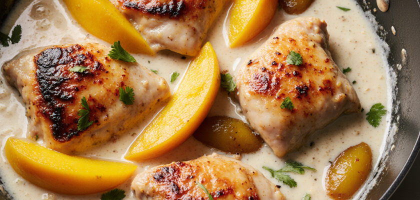 Four-Ingredient Pickled Mango Chicken