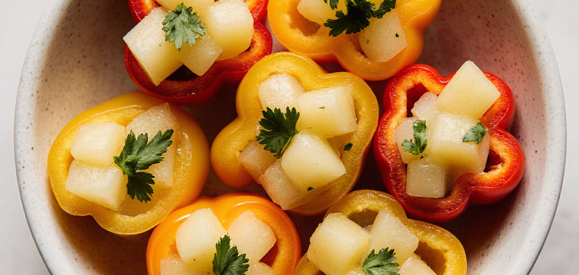Four-Ingredient Pickled Pineapple Pepper Bites