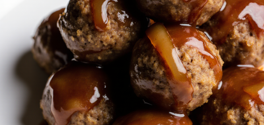 Four-Ingredient Smoked Bavarian Meatballs