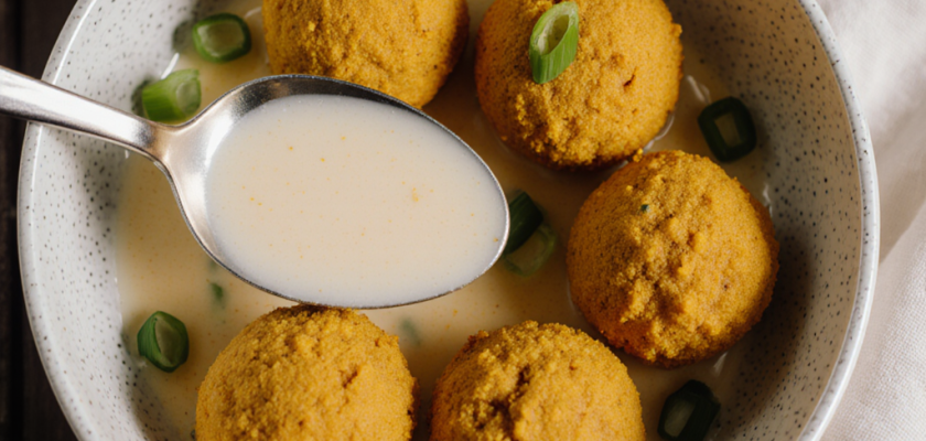 Four-Ingredient Vietnamese Turmeric Chickpea Bites