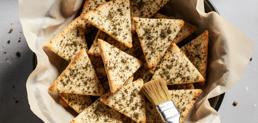 Four-Ingredient Za'atar Pita Chips