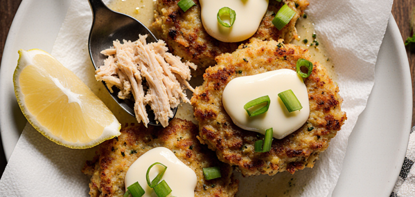 Four-Ingredient Brazilian Chicken Fritters