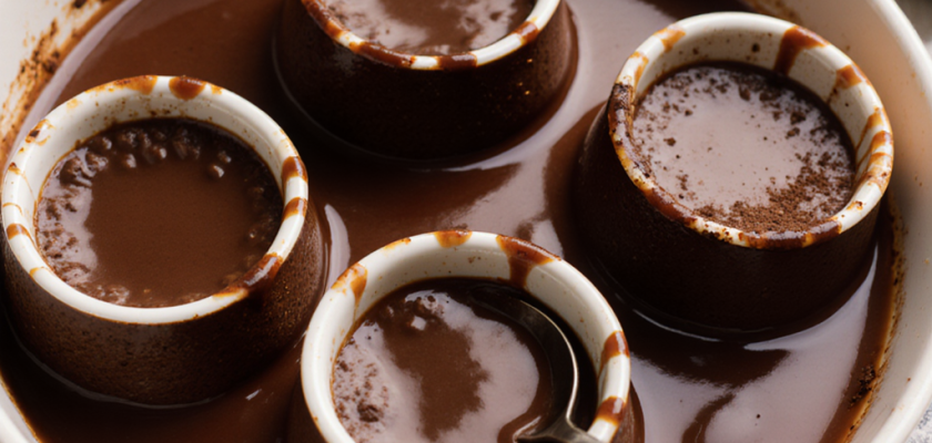 Four-Ingredient Broiled Mexican Chocolate Flan