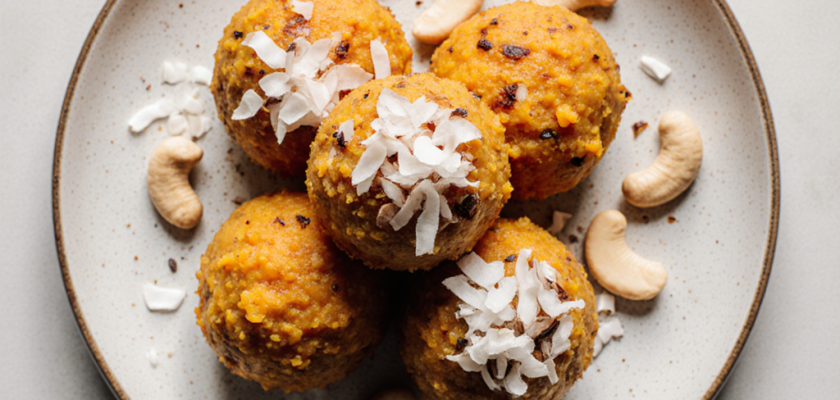 Four-Ingredient Cashew and Coconut Bolinhos