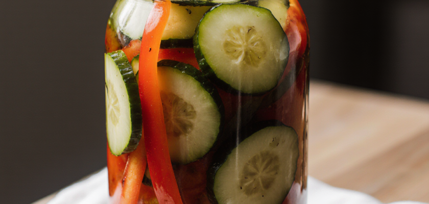 Four-Ingredient Greek Pickled Veggies