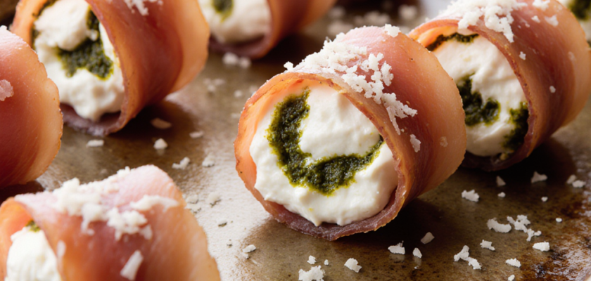 Four-Ingredient Italian Rolled Snacks