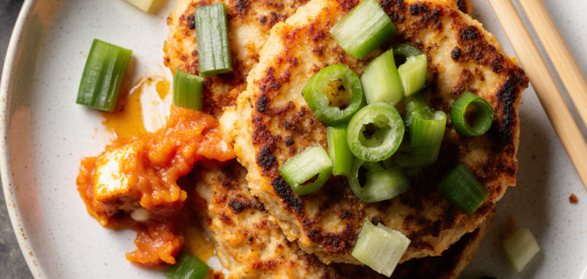 Four-Ingredient Kimchi Pancakes