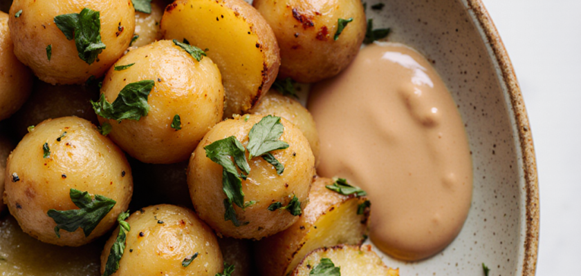 Four-Ingredient Lebanese Spiced Chickpea Bites